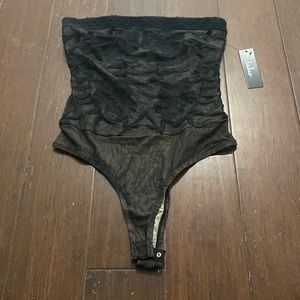 Lulus Black Lace Bodysuit